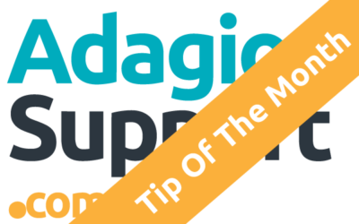 Adagio Tip of the Month: Creating a GV View from Excel
